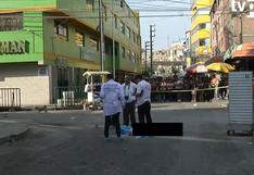 SMP: Sujetos desconocidos asesinan a balazos a joven en el mercado Vipol