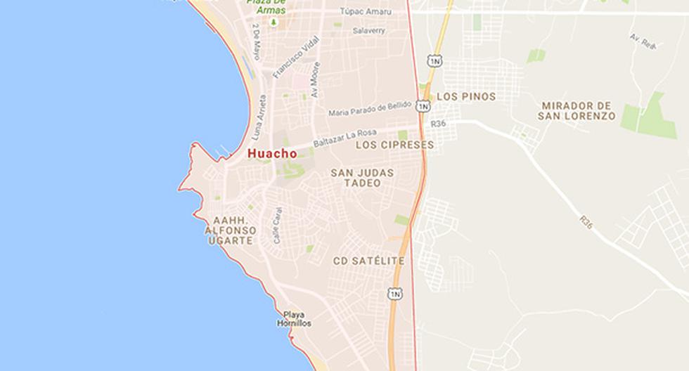 Accidente en Huacho provocó la muerte de un ciudadano español. (Foto: Google Maps)