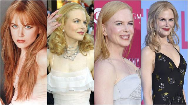 Nicole Kidman y su transformación a través de los años. (Foto: Agencias)