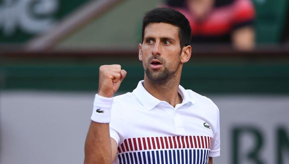 Djokovic derrotó por 7-6(5), 6-1 y 6-3 al español Albert Ramos y clasificó a cuartos de final del Roland Garros. (Foto: AFP)