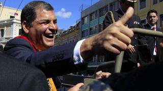 Ecuador: arrancó campaña presidencial con Rafael Correa como gran favorito