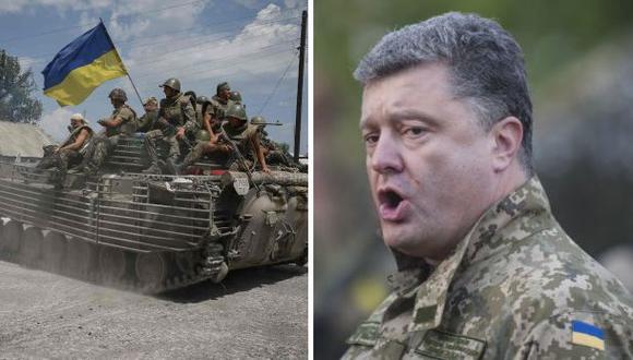 Poroshenko modifica pero no detiene las operaciones al este