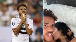 Mexicano Dos Santos compartió por error foto íntima con la doble de Kylie Jenner recostados en una cama