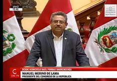  Manuel Merino sobre Martos: “Cuando le dieron el golpe de estado a Fernando Belaúnde Terry, seguramente eso nos han querido hacer recordar” 