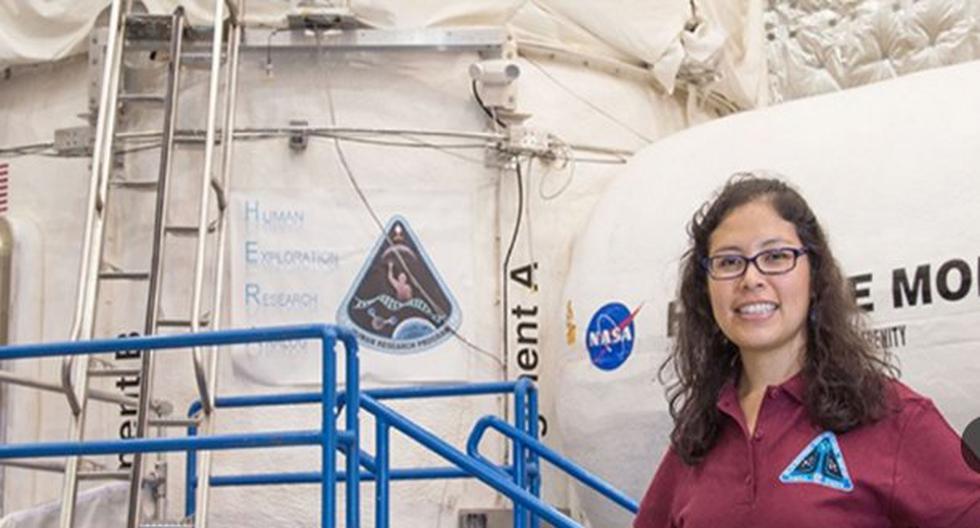 Jackelynne Paola Silva Gamarra visita su natal Cusco  y cuenta su experiencia en la NASA. (Foto: Andina)