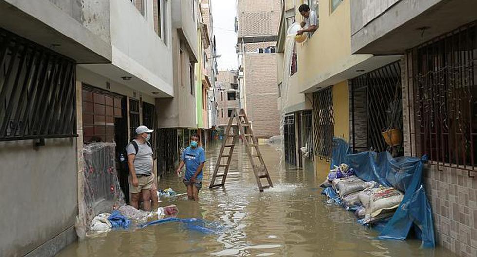 La medida busca beneficiar a todos los pobladores que viven en las zonas que resultaron afectadas por el aniego en SJL. (Foto: GEC)