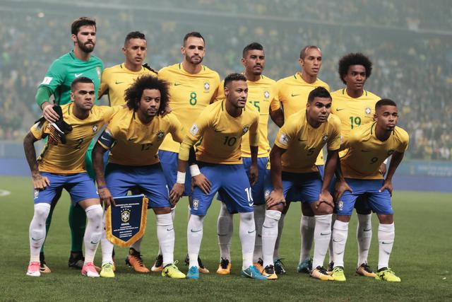 Brasil, encabezada por Neymar, fue el primer país de Sudamérica que se clasificó al Mundial de Rusia 2018. (Foto: AFP)