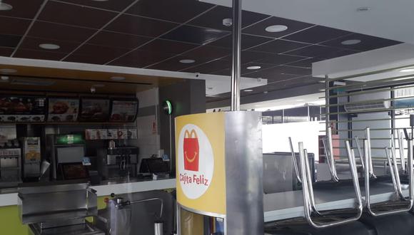 El trabajador de McDonald's fue llevado a una clínica para ser atendido tras sufrir una descarga eléctrica en local de Independencia.