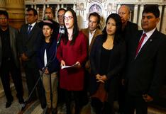Congresistas de Nuevo Perú anunciaron separación del Frente Amplio