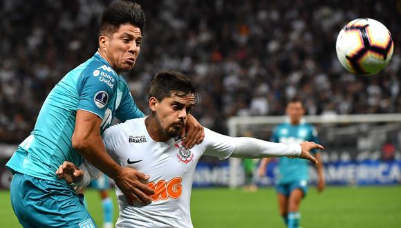 Racing Club sacó un valioso empate 1-1 en su visita al Corinthians por la Copa Sudamericana 2019. (Foto: AFP)