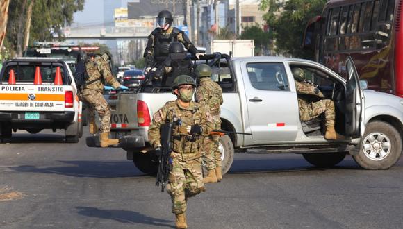 Policía y Ejército redoblarán sus esfuerzos. (Foto: Gonzalo Córdova/GEC)