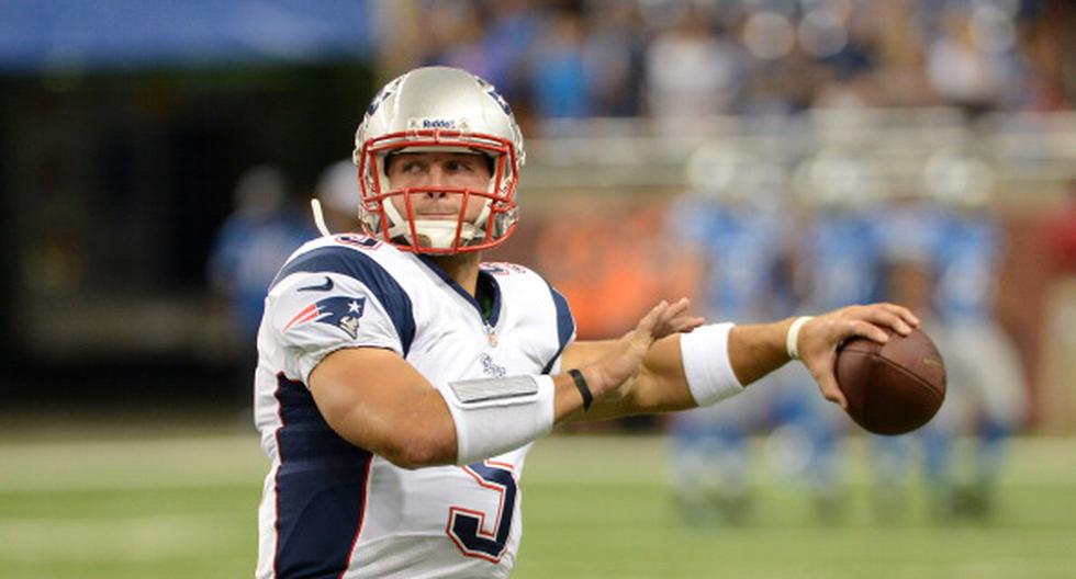 El último equipo de Tim Tebow fue el actual campeón dela NFL, New England Patriots. (Foto: Getty images)