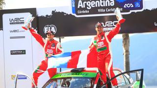 Nicolás Fuchs ganó el Rally Argentina y ya supera Ramón Ferreyros en victorias mundialistas