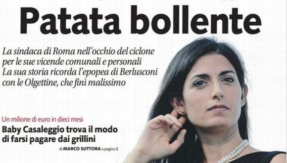 La portada sexista que enojó a la alcaldesa de Roma