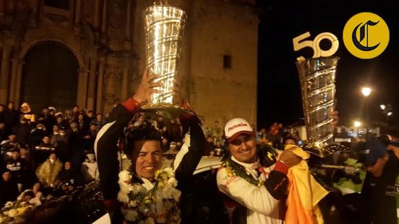 Celebración Ronmel Palomino en Cusco (Video: Christian Cruz Valdivia)