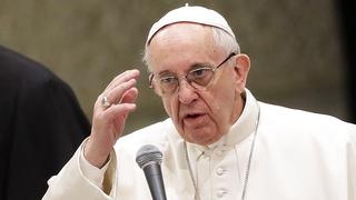 Tras ataques anónimos, el Papa compara insultos con asesinato