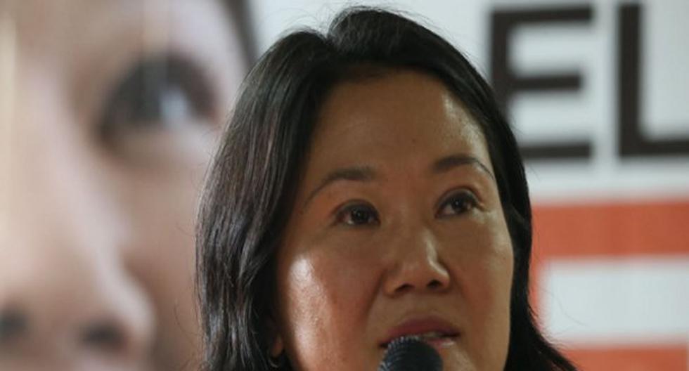 Keiko Fujimori ofreció conferencia de prensa para presentar sus descargos. (Foto: Andina)