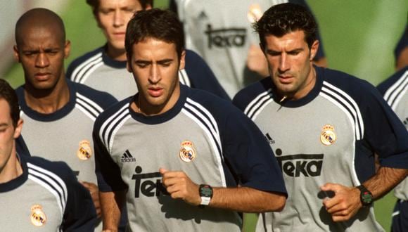 Figo sobre Raúl, su compañero en el Real Madrid: “Era un vencedor” | Foto: AP
