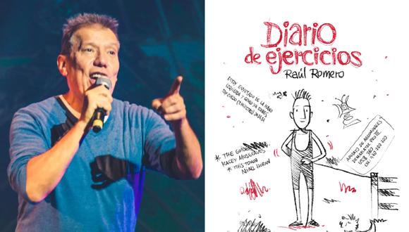 Raúl Romero presenta su primera obra literaria “Diario de ejercicios”. (Foto: Instagram)