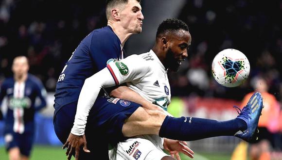 Moussa Dembélé sería cedido a préstamo al Atlético Madrid (Foto: AFP)