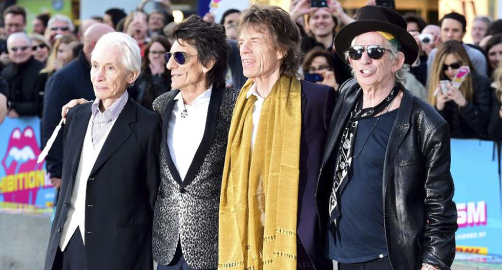 The Rolling Stones participaron en exposición de su carrera en Londres (EFE)