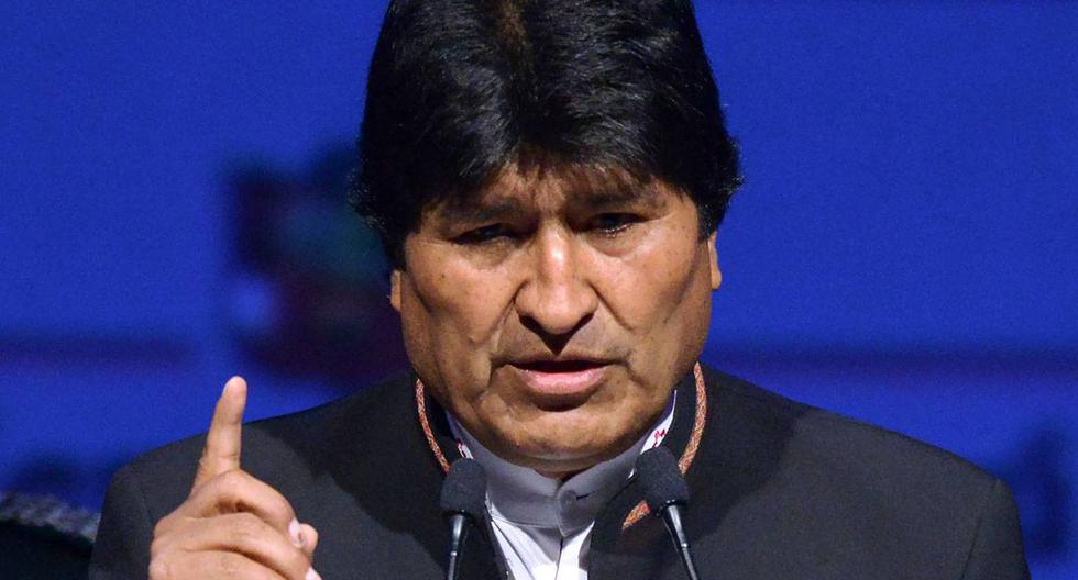 Evo Morales, presidente de Bolivia, denuncia que incendiaron casa de su hermana en Oruro. (Foto: AFP)