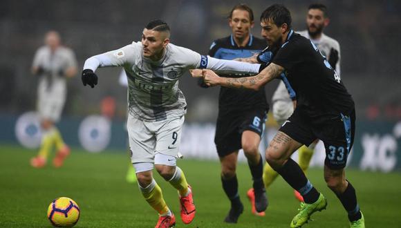 Inter vs. Lazio EN VIVO ONLINE vía DirecTV Sports: juegan por la Copa Italia en el Giuseppe Meazza. | Foto: agencias)