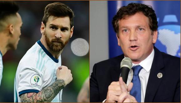 Conmebol y las vacunas: publicidad, camisetas firmadas por Messi y cómo las consiguieron en poco tiempo (EFE/AP)