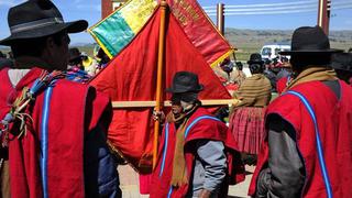 Quiénes son los Ponchos Rojos, la milicia aymara que se planta como la “retaguardia” de Bolivia