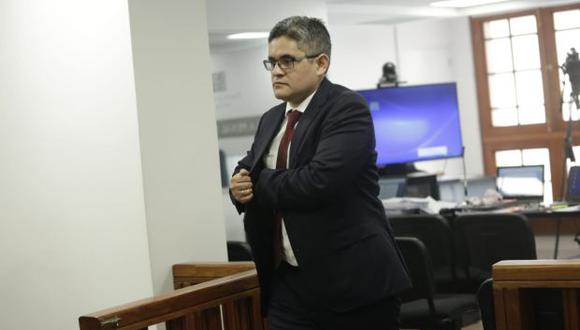 Pérez ya tiene un proceso disciplinario abierto por presunta “infracción administrativa” por criticar al fiscal de la Nación en un programa televisivo. (Foto: Anthony Niño de Guzmán / El Comercio)