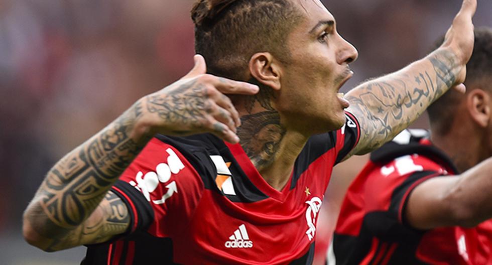 Paolo Guerrero declaró tras el empate agónico del Flamengo en cancha del Atlético Mineiro, por la fecha 33 del Brasileirao. El peruano rescató el primer tiempo de su equipo. (Foto: Getty Images)