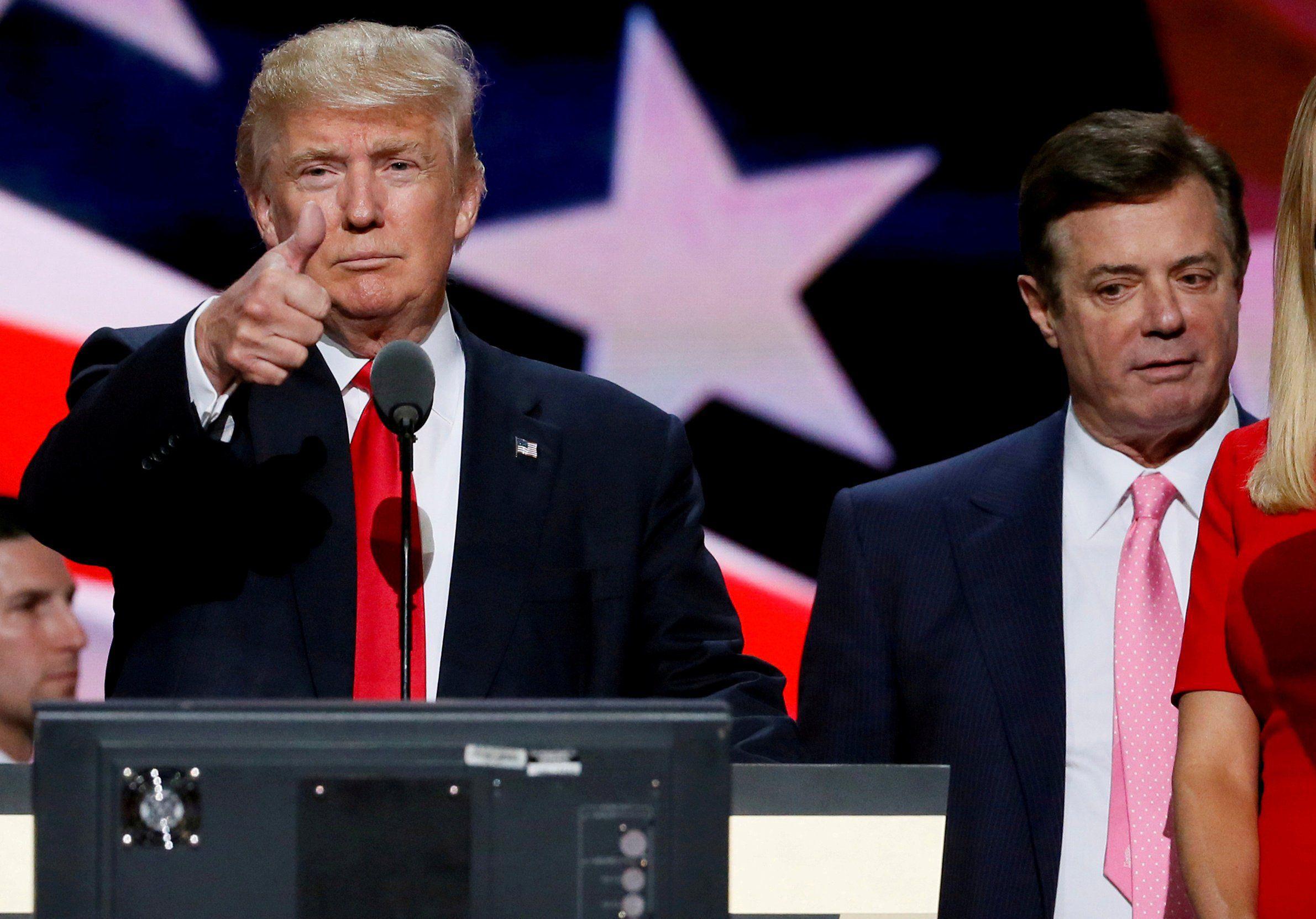 Paul Manafort fue jefe de la campaña electoral de Donald Trump para las elecciones del 2016. (Reuters).