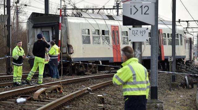 Bruselas: Descarrilamiento de tren deja un muerto y 20 heridos - 3