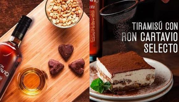 La combinación del chocolate y ron es un deleite al paladar. Prueba esta y otras opciones con estas recetas. (Foto: Cartavio)