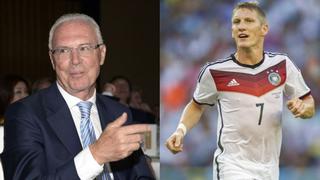 Beckenbauer quiere a Schweinsteiger como capitán de Alemania