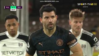 Sergio Agüero se reencontró con el gol la Premier League tras más de un año | VIDEO