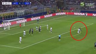 Inter de Milán vs. Tottenham: el golazo de Mauro Icardi de volea para el 1-1 [VIDEO]