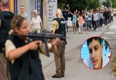 Alemania: joven depresivo fue el causante de 9 muertes en Múnich