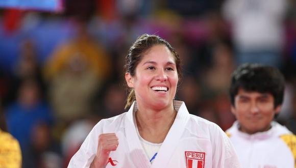Karate en Lima 2019: Alexandra Grande clasificó a la final en la modalidad kumite en los Juegos Panamericanos. (Foto: Violeta Ayasta / GEC)