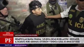 Desarticulan “Los Bocas Secas de Bellavista”, peligrosa banda criminal