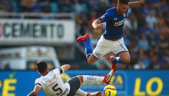 Cruz Azul y Pumas UNAM EN VIVO ONLINE a través de Televisa Deportes: se enfrentan en el Estadio Azul por la fecha 12° del Torneo Clausura de México. Sigue AQUÍ las incidencias. (Foto: MEXSPORT)