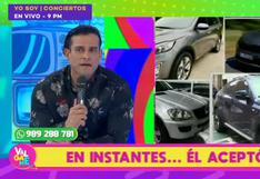 Christian Domínguez aclaró el tema sobre devolución de una camioneta en posesión de Isabel Acevedo