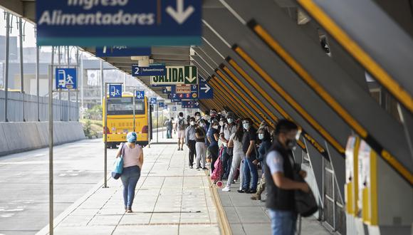 Anuncian suspensión del servicio de buses alimentadores del Metropolitano desde el 7 de marzo. (Foto: Eduardo Cavero / GEC)