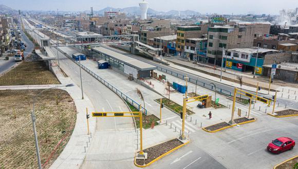 La Contraloría advierte que la obra de ampliación no sería concluida este año por desacuerdo entre la ATU y la Municipalidad de Lima. (Foto: Municipalidad de Lima)