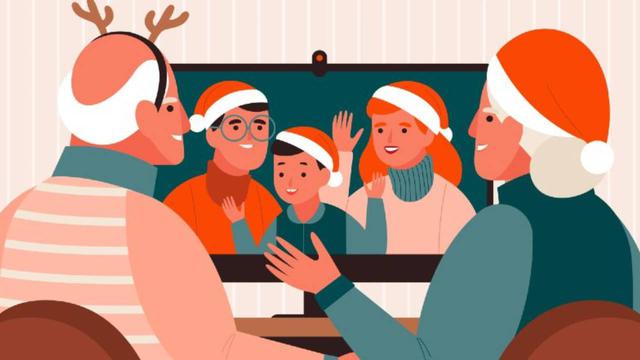 En estas fiestas de fin de año, amigos y familiares se reunirán por videollamada. Conoce aquí cómo obtener los mejores fondos y así tener la reunión virtual más navideña de todas.
