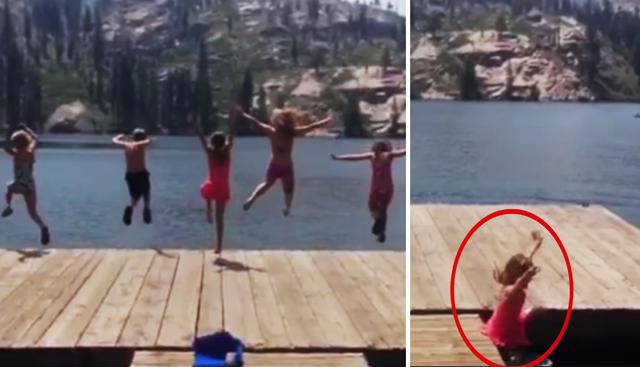 Este es el video viral de una niña que sufrió el karma instantáneo por burlarse de su familia. | Facebook