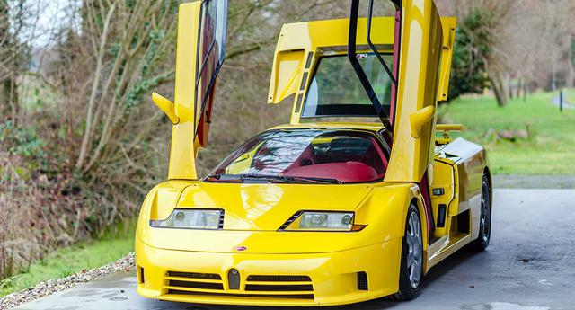 La versión Super Sport del Bugatti EB110 fue muy deseada en su época. Incluso el piloto alemán Michael Schumacher adquirió una edición especial del superdeportivo. (Fotos: Difusión).