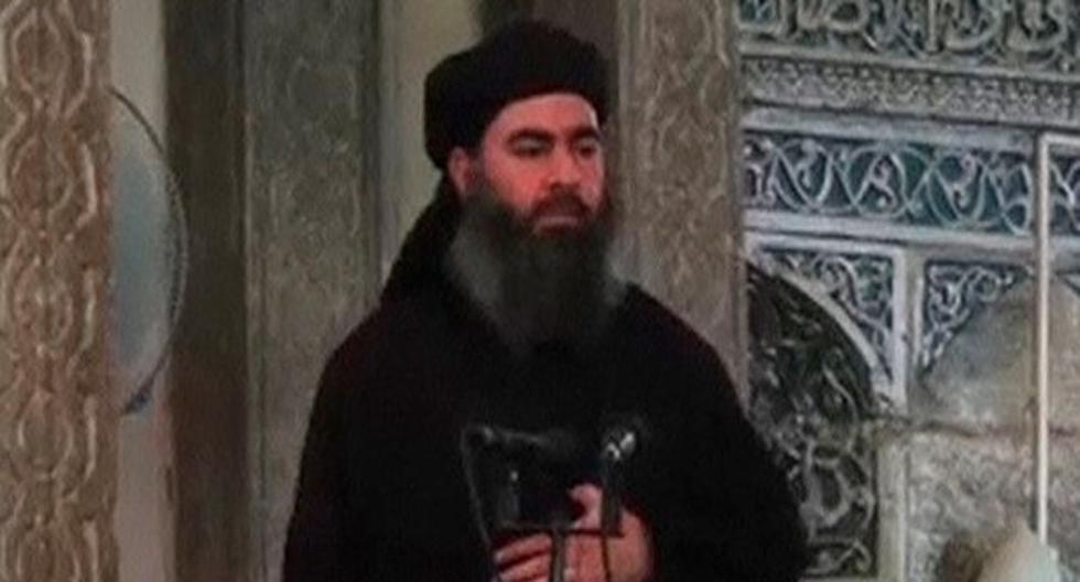 El líder del Estado Islámico Al Baghdadi se deja ver en público en Mosul por primera vez en meses. (Foto: Al Sumari)