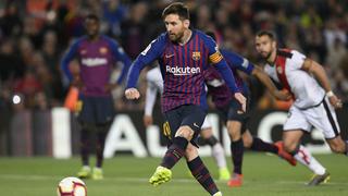 Barcelona remontó al Rayo Vallecano en el Camp Nou y se consolida en la punta de la Liga Santander