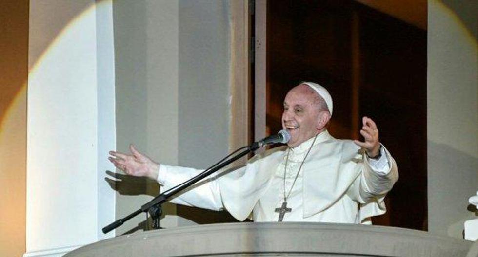 Papa Francisco dio balconazo desde Nunciatura Apostólica este sábado. (Foto: Twitter/@ElPapaEnPeru)
